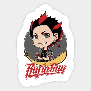 RufioGuy 1st Edition Sticker